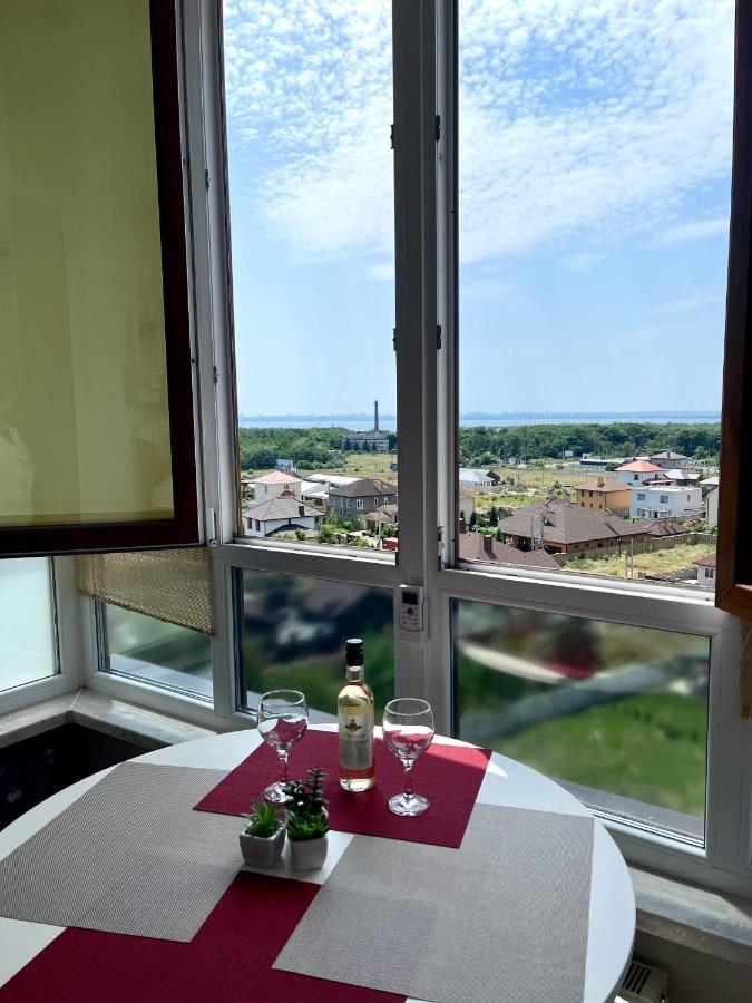 Уютная Квартира С Видом На Море Riviera City Fontanka Exterior foto